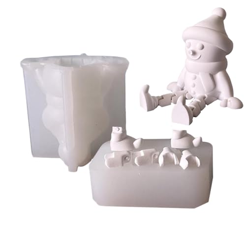 Weihnachts -Silikonform - Engel Fünf -Punkte Stern Snowman Weihnachtsschmuck | Duft Kerzenformen | Festliche Wohnkulturhandwerksformen für Aromatherapie Seife Aromatische Kunsthandwerk Polymerpa Weihnachts -Silikonform - Engel Fünf -Punkte Stern Snowman Weihnachtsschmuck | Duft Kerzenformen | Festliche Wohnkulturhandwerksformen für Aromatherapie Seife Aromatische Kunsthandwerk Polymerpa von Generisch