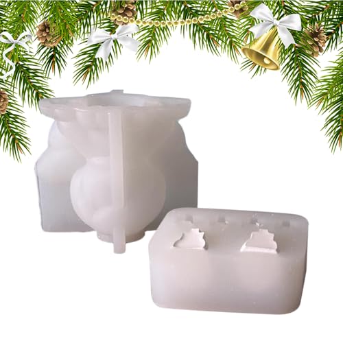 Weihnachts -Silikonform - Engel Fünf -Punkte Stern Snowman Weihnachtsschmuck | Duft Kerzenformen | Festliche Wohnkulturhandwerksformen für Aromatherapie Seife Aromatische Kunsthandwerk Polymerpa Weihnachts -Silikonform - Engel Fünf -Punkte Stern Snowman Weihnachtsschmuck | Duft Kerzenformen | Festliche Wohnkulturhandwerksformen für Aromatherapie Seife Aromatische Kunsthandwerk Polymerpa von Generisch