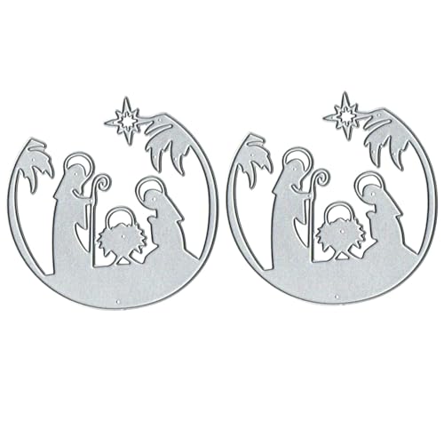 Weihnachts-Stanzformen, Scrapbooking-Stanzschablonen | Kartenzubehör - Prägeform für handgefertigte Dekorationen für Papierkunst, Bastelkarten, Grußkarten Weihnachts-Stanzformen, Scrapbooking-Stanzschablonen | Kartenzubehör - Prägeform für handgefertigte Dekorationen für Papierkunst, Bastelkarten, Grußkarten von Generisch