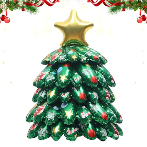 Weihnachtsbaum Ballon, Weihnachten Thema Ballon, Urlaub Dekorationen Ballon, 4D Weihnachtsbaum Ballon, Indoor Outdoor Ballon, Festliche Urlaub Requisiten Aufblasbare Weihnachtsdekorationen Weihnachtsbaum Ballon, Weihnachten Thema Ballon, Urlaub Dekorationen Ballon, 4D Weihnachtsbaum Ballon, Indoor Outdoor Ballon, Festliche Urlaub Requisiten Aufblasbare Weihnachtsdekorationen von Generisch