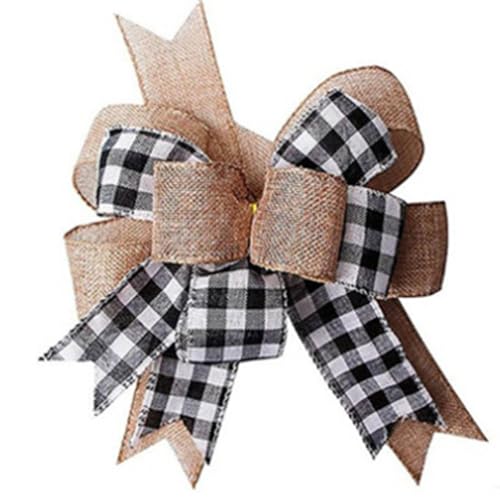 Weihnachtsbaum-Deko Grosse Weihnachten Schleifen Glitzer Weihnachten-Band Weihnachtsdeko Weinachtsbaumsmuck Kranz Weihnachtsbaum Hängende Dekoration Party Dekorationen Pailletten Schleife von Generisch