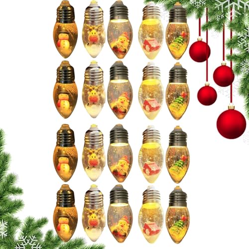 Weihnachtsbaum Lichterkette Batteriebetrieben,Kugel Lichterkette | Vintage Deko Für Innen Terrasse Hochzeit Party Garten Außen Fenster Weihnachtsbaum Lichterkette Batteriebetrieben,Kugel Lichterkette | Vintage Deko Für Innen Terrasse Hochzeit Party Garten Außen Fenster von Generisch