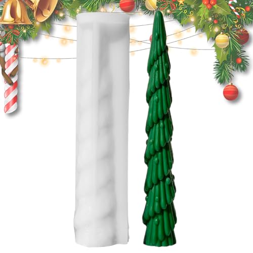 Weihnachtsbaum Silikonform | Christbaum Pinienbaum Silikon Seifenformen,Einfache Entformung Für Seifen Knetmasse Schokolade Weihnachtsbaum Silikonform | Christbaum Pinienbaum Silikon Seifenformen,Einfache Entformung Für Seifen Knetmasse Schokolade von Generisch