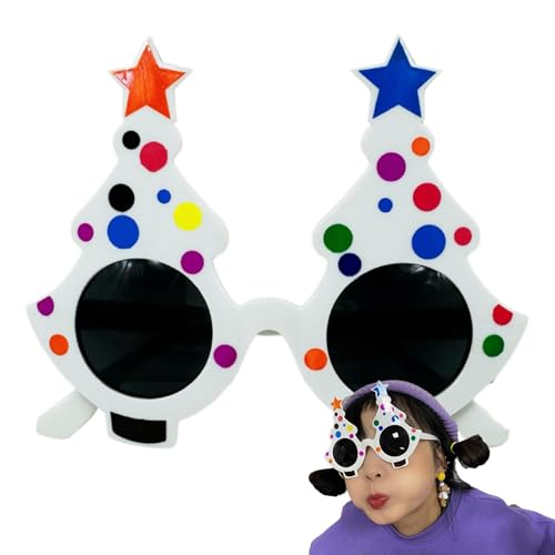 Weihnachtsbaum-Sonnenbrille, Weihnachtsbaum-Brille | Dekorative Sonnenbrille für den Urlaub | Dekorative Sonnenbrille für die Weihnachtsfeiertage, niedliche Weihnachtsdekorationsgläser Weihnachtsbaum-Sonnenbrille, Weihnachtsbaum-Brille | Dekorative Sonnenbrille für den Urlaub | Dekorative Sonnenbrille für die Weihnachtsfeiertage, niedliche Weihnachtsdekorationsgläser von Generisch