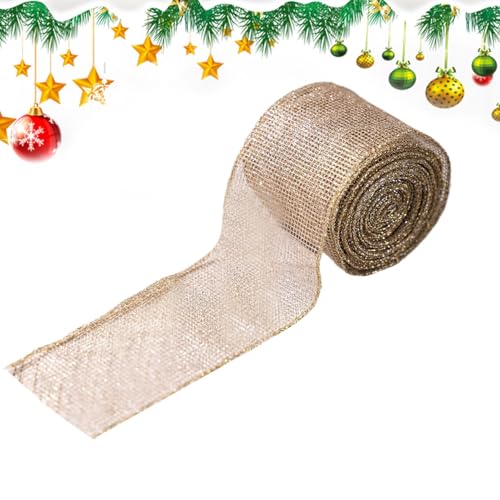 Weihnachtsbaumband aus Netzstoff, rotes Netzband für Weihnachtsbaumschmuck, Partyzubehör für Lichterketten, Basteln, Kränze, Girlande, Treppenhaus, Heimstylisten Weihnachtsbaumband aus Netzstoff, rotes Netzband für Weihnachtsbaumschmuck, Partyzubehör für Lichterketten, Basteln, Kränze, Girlande, Treppenhaus, Heimstylisten von Generisch