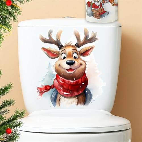 Weihnachtsdeko Innen Weihnachtsaufkleber FüR PapiertüTen Weihnachtsbilder Weihnachts-Toilettenaufkleber, 1 Weihnachtsmann, Weihnachtsdekoration, Toilette, Badezimmerwand, Weihnachtsmann, Weihnachtsdeko Innen Weihnachtsaufkleber FüR PapiertüTen Weihnachtsbilder Weihnachts-Toilettenaufkleber, 1 Weihnachtsmann, Weihnachtsdekoration, Toilette, Badezimmerwand, Weihnachtsmann, von Generisch