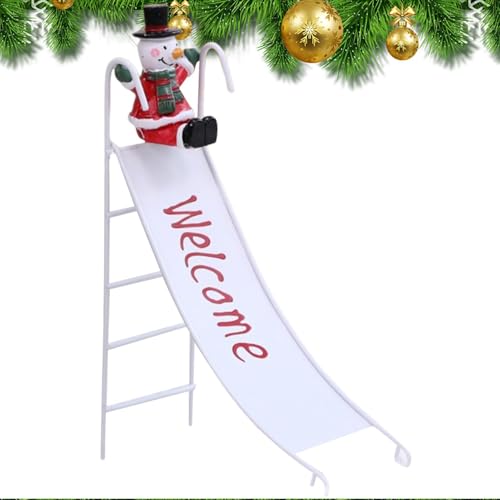Weihnachtsdekoration, dekorative Tischdekoration, Weihnachtselchrutsche, Heimdekoration, Tischdekoration für Zuhause von Generisch
