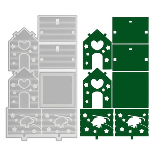 Weihnachtsformen - Haus Resin Gießformen Silikon | Wiederverwendbare Nachtlicht Maker für Gips Ton Küche Schlafzimmer Arbeitszimmer Büro Fenster Wohnzimmer Hochzeitsfeier - Arbeitszimmer Schlafzimmer Weihnachtsformen - Haus Resin Gießformen Silikon | Wiederverwendbare Nachtlicht Maker für Gips Ton Küche Schlafzimmer Arbeitszimmer Büro Fenster Wohnzimmer Hochzeitsfeier - Arbeitszimmer Schlafzimmer von Generisch