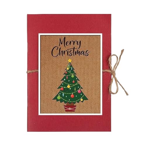 Weihnachtskarten, Klappkarten Umschlag Mit Weihnachtsbaum Motiv, Postkartenhülle Mit 5 Fächern, Für Bargeld Party Danke Schreiben Weihnachtsgrüße Weihnachtskarten, Klappkarten Umschlag Mit Weihnachtsbaum Motiv, Postkartenhülle Mit 5 Fächern, Für Bargeld Party Danke Schreiben Weihnachtsgrüße von Generisch
