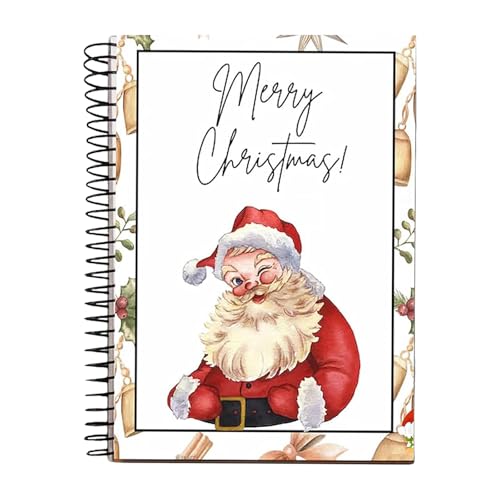 Weihnachtskarten-Geschenkbuch – Überraschungen auf jeder Seite, DIY Spiralbindung, Frohe Weihnachten, College, Überlebens-Geschenkkartenbuchhalter, Weihnachtspflege, Geschenk, Urlaub, offen, wenn Buch von Generisch