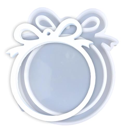 Weihnachtsschmuck-Formen aus Silikon – Urlaubs-Epoxidharz-Formen – Weihnachtsharz-Ornament-Formen für Baumschmuck, Weihnachtsdekorationsform von Generisch