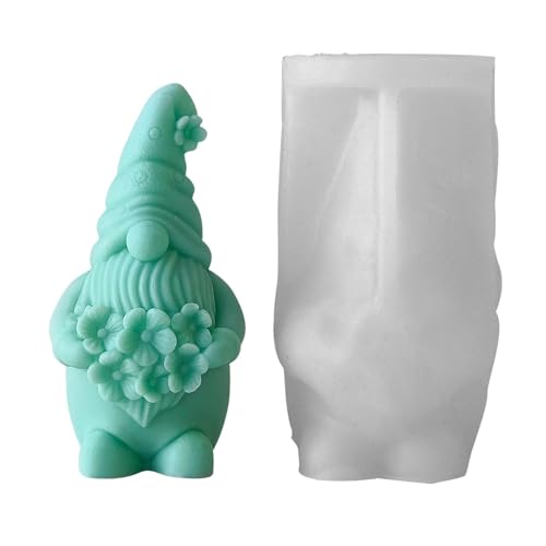 Weihnachtswichtel-Form – niedliche Zwergen-Silikonform – Weihnachten, Ostern, gesichtslose Puppe, Zwerge, Epoxidharz, Form für handgefertigte Kerzen, Seife, Tischdekoration Weihnachtswichtel-Form – niedliche Zwergen-Silikonform – Weihnachten, Ostern, gesichtslose Puppe, Zwerge, Epoxidharz, Form für handgefertigte Kerzen, Seife, Tischdekoration von Generisch