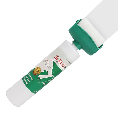 Weiße Farbe Für Wand - Weißer Lackwalzen | Roll Spackle Wall Reparatur Starke Abdeckung, Tragbares Wandreparaturwerkzeug, Mehrzweck-Haushaltsrenovierungslösung Für Die Spackle-Wandreparatur von Generisch