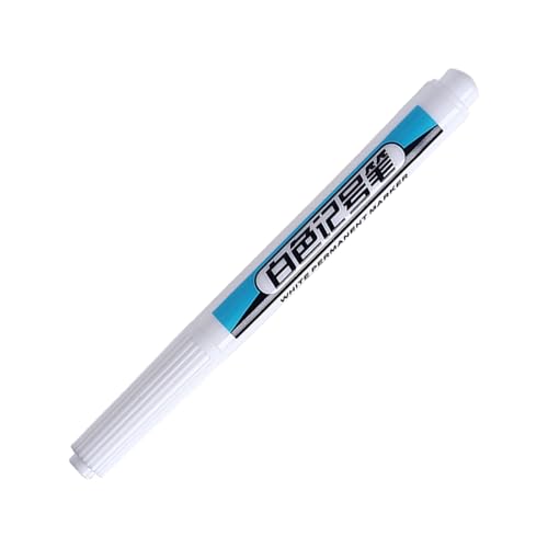 Weißer Reifenfarbe Stift - wasserdichtes Dauermarker, schnelles, trockenes Auto -Wheel -Tinten -Werkzeug | Auto Reparaturkonstruktionsmarkierungsstift, High Vissibility Automotive Lack Applicator zum von Generisch