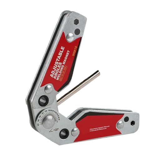 Welding Magnets, Soldering Holder Adjustable Angles 20 to 200 Degree, Heavy Duty Switchable Welding Magnets for Workshop, Automotive, Shipyard, Construction, Garage, Farm, Pipe, Roofing, 12x7.8x1.6cm Welding Magnets, Soldering Holder Adjustable Angles 20 to 200 Degree, Heavy Duty Switchable Welding Magnets for Workshop, Automotive, Shipyard, Construction, Garage, Farm, Pipe, Roofing, 12x7.8x1.6cm von Generisch