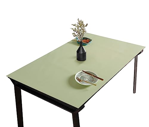 Wendbare Tischdecke, 2 mm dick, aus Polyurethan, wasserdicht und schmutzabweisend, leicht zu reinigen, 80 x 160 cm, ideal für Tischschutz und Dekoration von Generisch
