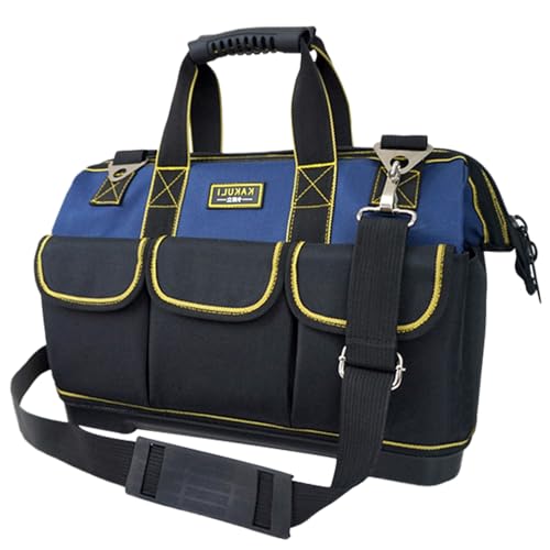 Werkzeug-Organizer-Tasche, Werkzeugtasche mit Griff, Ergonomischer Werkzeug-Organizer mit Reißverschluss, Mehrzweck-Aufbewahrungstasche mit wasserdichtem Boden für Hämmer, Schraubenschlüssel, Zangen Werkzeug-Organizer-Tasche, Werkzeugtasche mit Griff, Ergonomischer Werkzeug-Organizer mit Reißverschluss, Mehrzweck-Aufbewahrungstasche mit wasserdichtem Boden für Hämmer, Schraubenschlüssel, Zangen von Generisch