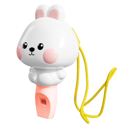 Whistle Toy - Animal Whistles | Kaninchenpfeife mit Lanyard - Fun Noise Maker Spielzeug, kreativer Pfeife, Entwicklungspädagogikspielzeug für Kinder von Generisch