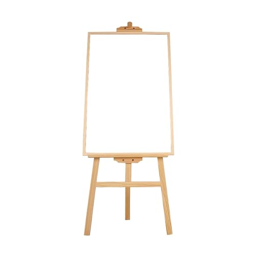 Whiteboard mit Holzrahmen, trocken abwischbar, 50 x 70 cm, tragbare Staffelei für Zuhause, Büro, Schule, Geschäft, Display und Kunstprojekte, vielseitig, leicht zu reinigen, ideal für Präsentationen Whiteboard mit Holzrahmen, trocken abwischbar, 50 x 70 cm, tragbare Staffelei für Zuhause, Büro, Schule, Geschäft, Display und Kunstprojekte, vielseitig, leicht zu reinigen, ideal für Präsentationen von Generisch