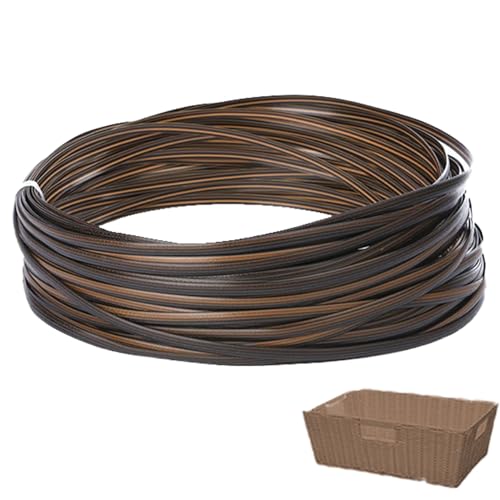 Wicker Chair Repair Materials, Rattan Replacement Strip, 0.31 Inch Width, Weather-Resistant Fixing Tape, Sturdy Weaving Webbing Roll for Outdoor Furniture Restoration Wicker Chair Repair Materials, Rattan Replacement Strip, 0.31 Inch Width, Weather-Resistant Fixing Tape, Sturdy Weaving Webbing Roll for Outdoor Furniture Restoration von Generisch