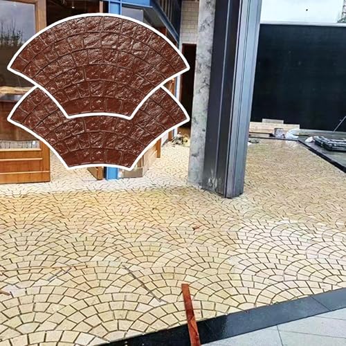 Wiederverwendbare Polyurethan-Beton-Stempelmatten, realistisches Ziegelmuster für DIY-Gehwege, Garten- und Terrassenprojekte Wiederverwendbare Polyurethan-Beton-Stempelmatten, realistisches Ziegelmuster für DIY-Gehwege, Garten- und Terrassenprojekte von Generisch