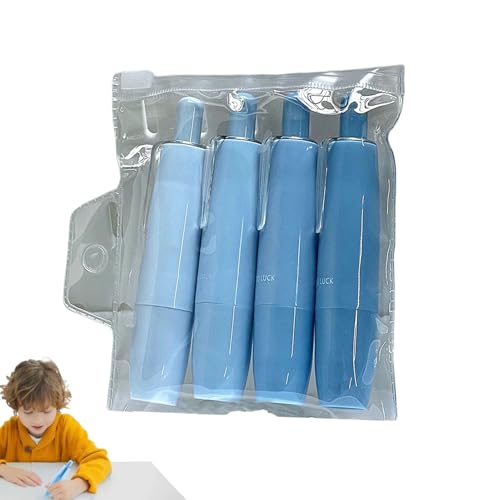 Wiederverwendbarer weißer Stift – Versenkbares Korrekturbandgerät, doppelseitiger Applikator-Stift | Tragbares Kleber-Spender-Werkzeug, Zubehör für Stationen Wiederverwendbarer weißer Stift – Versenkbares Korrekturbandgerät, doppelseitiger Applikator-Stift | Tragbares Kleber-Spender-Werkzeug, Zubehör für Stationen von Generisch