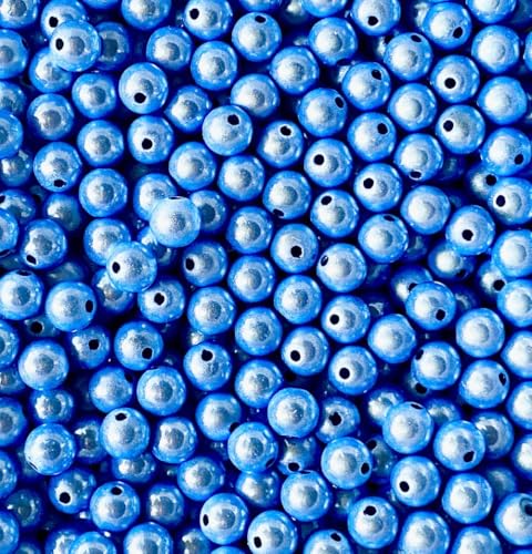 Wunderperlen 12mm, 50g (ca. 55 Stück), Miracle beads, 3d-Illusion (Hellblau) von Generisch