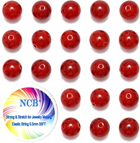 Wunderschöne natürliche Karneol-Edelsteine, glatt, rund, lose Perlen für Schmuckherstellung, 8 mm, 200 Stück, 200 Stück Wunderschöne natürliche Karneol-Edelsteine, glatt, rund, lose Perlen für Schmuckherstellung, 8 mm, 200 Stück, 200 Stück von Generisch