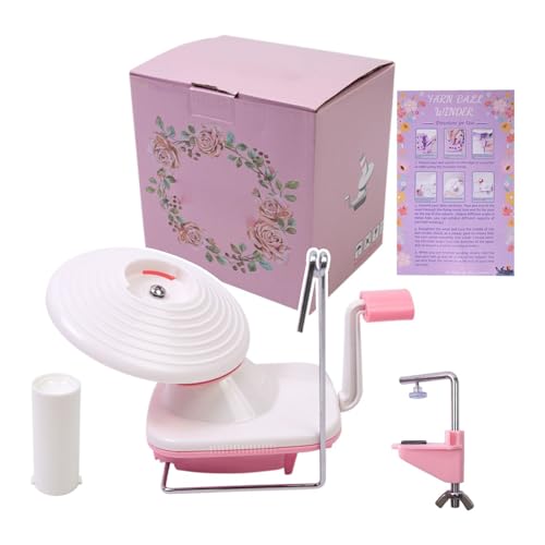Yarn Winder Manual, Wool Ball Winders Hand Crank, 6.69x4.92x3.74 inches Compact Efficient Yarn Cake Maker, Knitting Crochet Weaving, Winding Tool for Craft Enthusiasts Yarn Winder Manual, Wool Ball Winders Hand Crank, 6.69x4.92x3.74 inches Compact Efficient Yarn Cake Maker, Knitting Crochet Weaving, Winding Tool for Craft Enthusiasts von Generisch