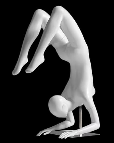 Yoga-Mannequin weiblicher Ganzkörperpuppe, realistische Kleiderform für Kleidungsanzeige, einfache Montage Yoga-Mannequin weiblicher Ganzkörperpuppe, realistische Kleiderform für Kleidungsanzeige, einfache Montage von Generisch