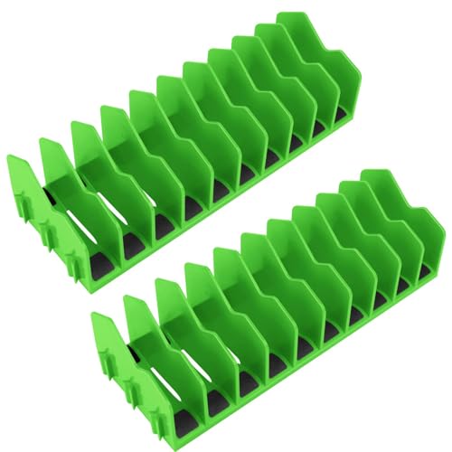 Zangenhalter Set,Halterung Für Zange Und Schraubenschlüssel Halterung Für 10 Zangen Und Schneider,Werkzeugkoffer Organizer,Mit Rutschfestem Gummiboden, Passend Für 7.6cm Hohe Schubladen,2 Stück von Generisch