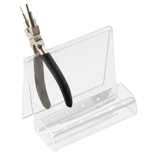 Zangenhalter aus Acryl, transparenter Zangenhalter, platzsparender Werkzeughalter, moderner Organizer für Werkbank, Zangen, Studio Zangenhalter aus Acryl, transparenter Zangenhalter, platzsparender Werkzeughalter, moderner Organizer für Werkbank, Zangen, Studio von Generisch