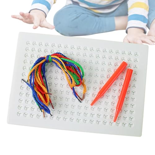 Zeichenbrett Zum Weben Von Schnüren – 19 X 29 X 2 Cm, Geflochtenes Webbrett, Nähschnurbrett, Webbrett, Perlenschnur, Entwicklung Der Feinmotorik, Stickspielzeug Für Vorschulkinder, Für Weihnachten, Ge Zeichenbrett Zum Weben Von Schnüren – 19 X 29 X 2 Cm, Geflochtenes Webbrett, Nähschnurbrett, Webbrett, Perlenschnur, Entwicklung Der Feinmotorik, Stickspielzeug Für Vorschulkinder, Für Weihnachten, Ge von Generisch