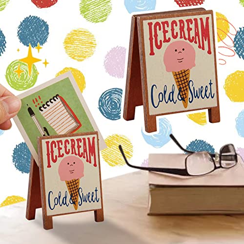 Zettelkasten Holz, Foto-Clip, Nachricht, Notiz-Clip, Desktop-Dekoration, Ornamente, Notiz-Clip, Desktop-Dekoration Schreibtisch Organizer Schubladenbox (Multicolor, One Size) von Generisch