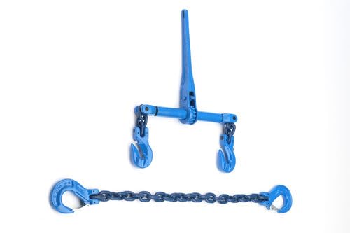 Zurrkettensystem GK10 zweiteilig, externer Ratschenspanner - 2 Meter Nutzlänge - 10 mm Zurrkettensystem GK10 zweiteilig, externer Ratschenspanner - 2 Meter Nutzlänge - 10 mm von Generisch