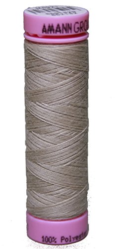 Zwirn 100% Polyester ASPO PES 120 Amann hellbraun 100 m (0537) von Generisch