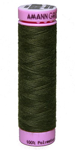 Zwirn 100% Polyester ASPO PES 120 Amann oliv zedergrün 100 m (0660) von Generisch