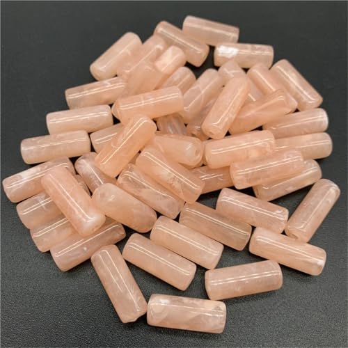 Zylinderförmige Acryl-Perlen, 20 x 8 mm, Schmuckherstellung, DIY, Charms, Ohrringe, Anhänger, Armband, Halskette, 1,5 mm Loch, 15 Stück von Generisch