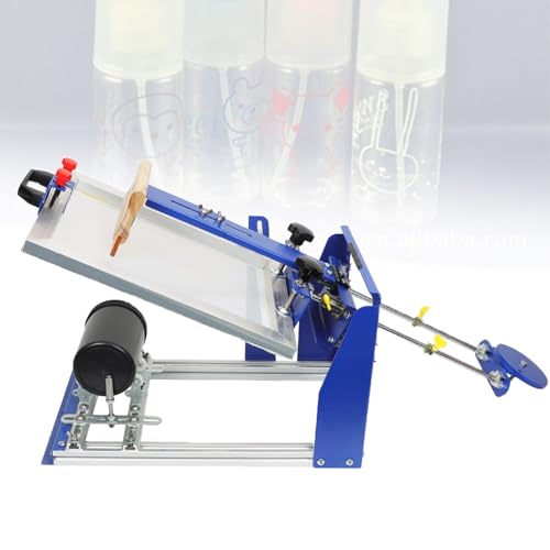 Zylindrische Siebdruckpresse für gebogene Oberflächen, ideal zum Bedrucken von Tassen, Stiften, Tassen, Flaschen und mehr Zylindrische Siebdruckpresse für gebogene Oberflächen, ideal zum Bedrucken von Tassen, Stiften, Tassen, Flaschen und mehr von Generisch