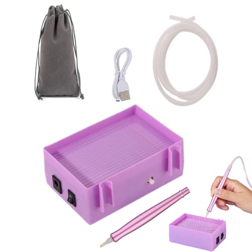 kunstmalerei, Malerei Pen, kunst -Kits für Erwachsene mit Aufbewahrungsfach, Ohne Wachsautomatisches Handwerks -Werkzeug -Kit für Stickereien Hobbykünstler zeichnen von Generisch