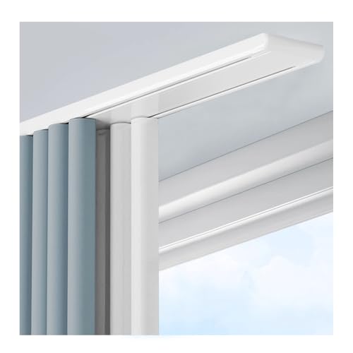 vorhangschiene 2 läufig deckenmontage gardinenschiene decke Vorhang schienensystem für Duschen Erkerfenster RV Raumteiler vorhangschiene 2 läufig deckenmontage gardinenschiene decke Vorhang schienensystem für Duschen Erkerfenster RV Raumteiler von Generisch