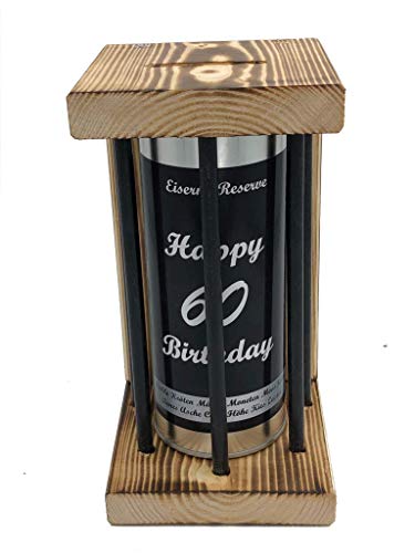 Happy Birthday 60 - Geburtstag Geschenke - Eiserne Reserve Black Edition Spardose lustige Sparbüchse - Geschenkidee Geldgeschenk Sparbüchse Geschenk Happy Birthday 60 - Geburtstag Geschenke - Eiserne Reserve Black Edition Spardose lustige Sparbüchse - Geschenkidee Geldgeschenk Sparbüchse Geschenk von Genial-Anders