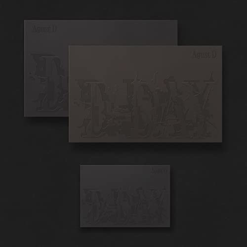Agust D SUGA - D-DAY [2 Standard Albums+Weverse Album SET] + Acrylic Keyring von Genie Music