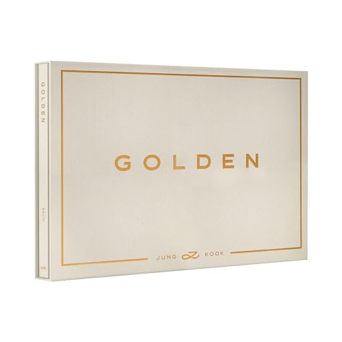BTS - JUNGKOOK GOLDEN [SOLID Ver.] 1st Solo Album CD+Poster+Photocard+Symbol Sticker+Postcard+Photobook+Contents Envelope+(Extra BTS 6 Photocards+1 Double-Sided Photocard+Pocket Mirror) von Genie Music