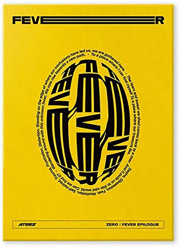Genie Music ATEEZ - Zero : Fever Epilogue [Z ver.] 1Album + Vorbestellung gefaltetes Poster + Kultur Koreanisches Geschenk (dekorative Aufkleber, Fotokarten) von Genie Music