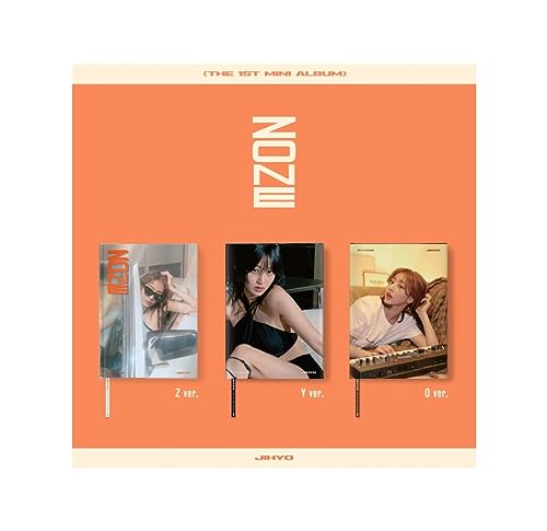 JIHYO TWICE - ZONE (1st Mini Album) CD+Pre-Order Benefit+Folded Poster (O ver, 1 Folded Poster) von Genie Music