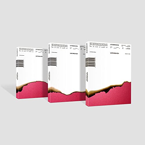 LE SSERAFIM - UNFORGIVEN 1st Studio Album+Store Gift (3 ver. SET) von Genie Music
