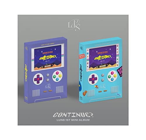 LUN8 - CONTINUE? (1st Mini Album) CD+Folded Poster (Random ver. / CD Only, No Poster) von Genie Music