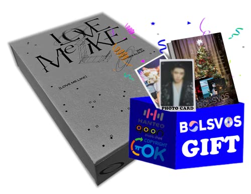 Omega X - Love Me Like [LIKE ver.] (2nd Mini Album) Album+BolsVos K-POP eBook (28p), Photocards von Genie Music