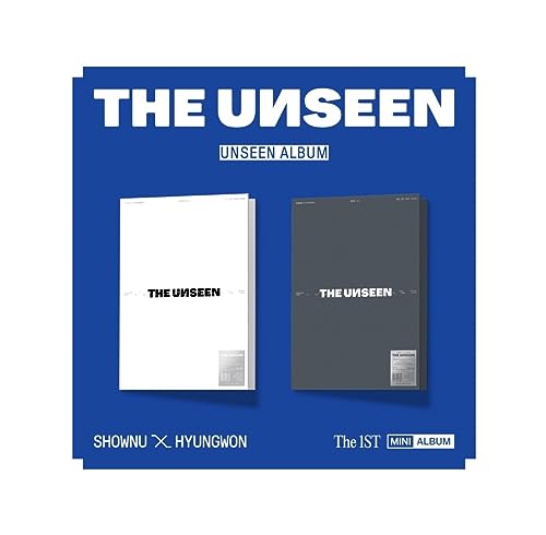 SHOWNU X HYUNGWON - 1st Mini Album THE UNSEEN LIMITED EDITION UNSEEN ALBUM CD (2 versions SET) von Genie Music